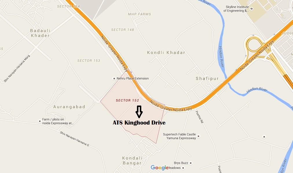 ATS Kinghood Drive Location Map